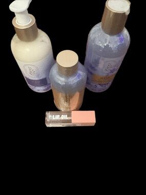 Lavender Sleep Bath Set with Lip Oil